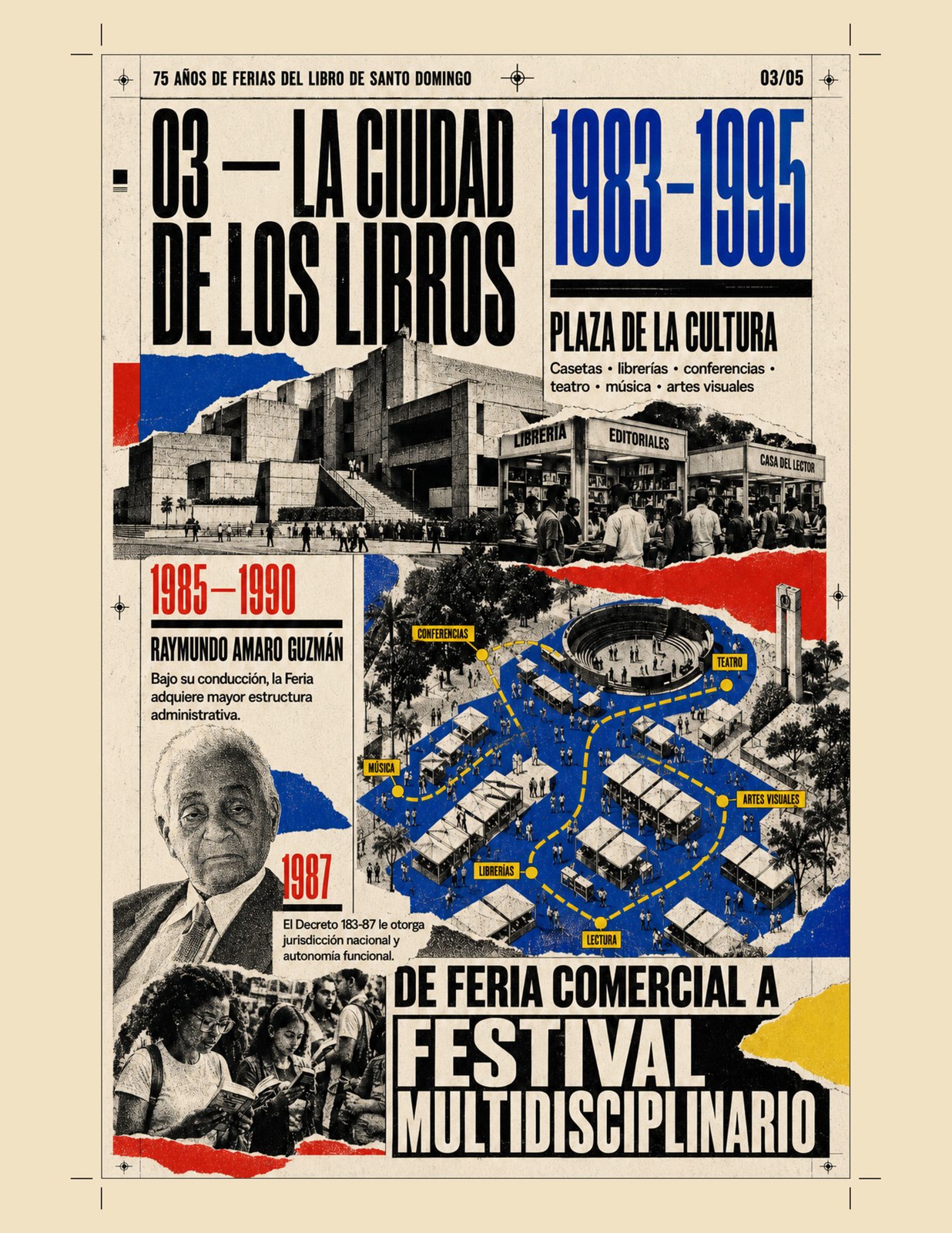 Cartel 03: La ciudad de los libros, 1983-1995